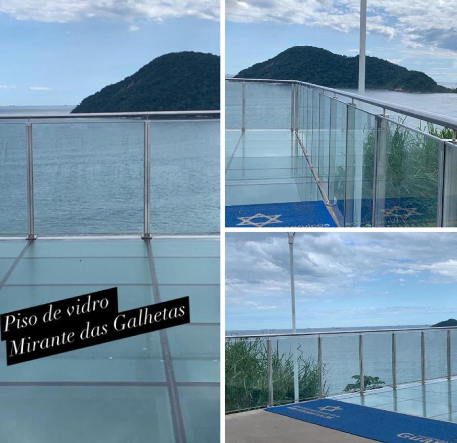 Apto 1 Suite A 30 Mts. Da Praia Do Tombo - Guarujá Kültér fotó